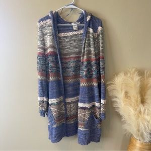 🔴SOLD🔴 American Rag Hooded Extra Long Cardigan